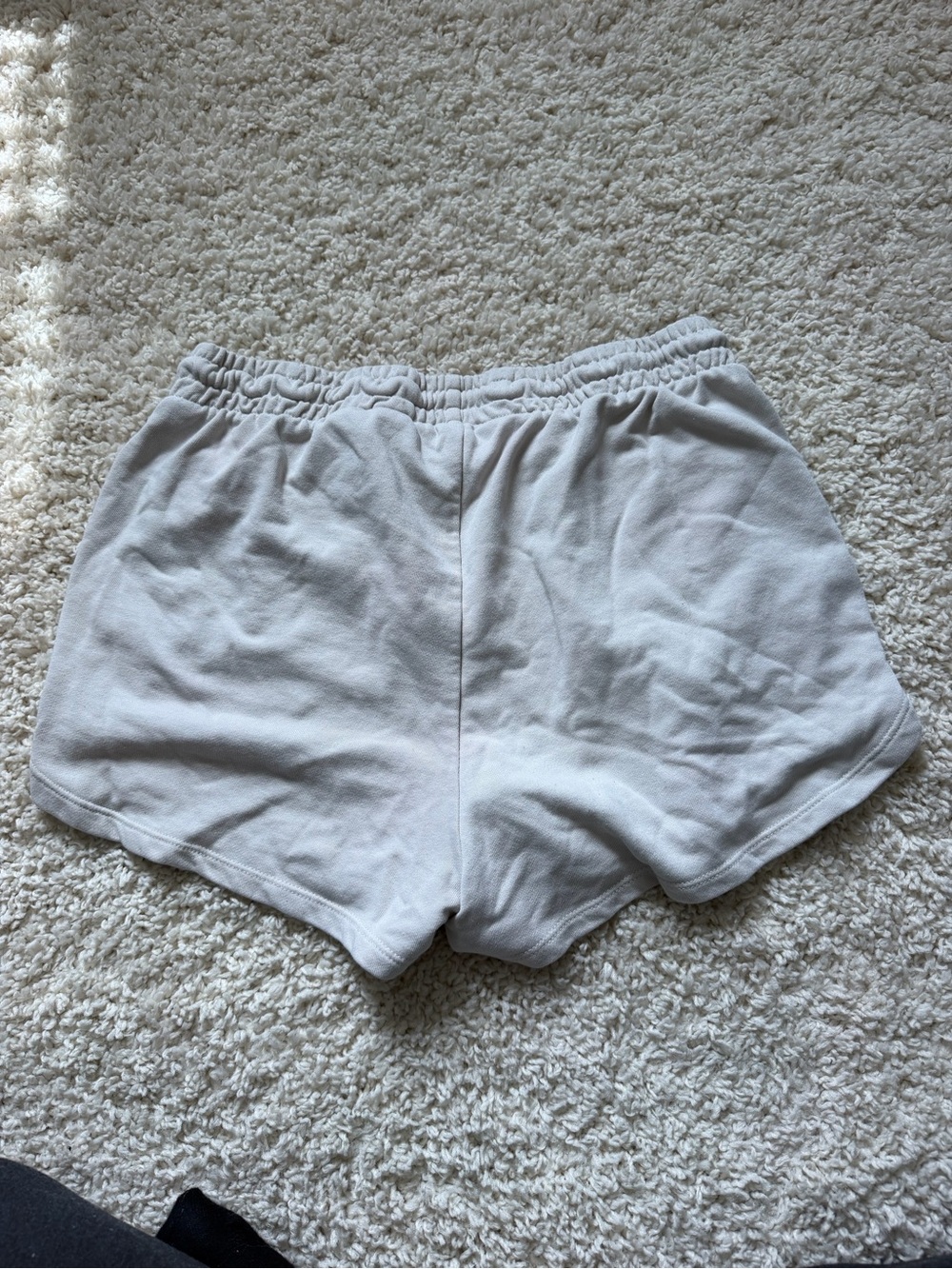 H&M Cream Athletic Drawstring Shorts - Picture 2 of 2